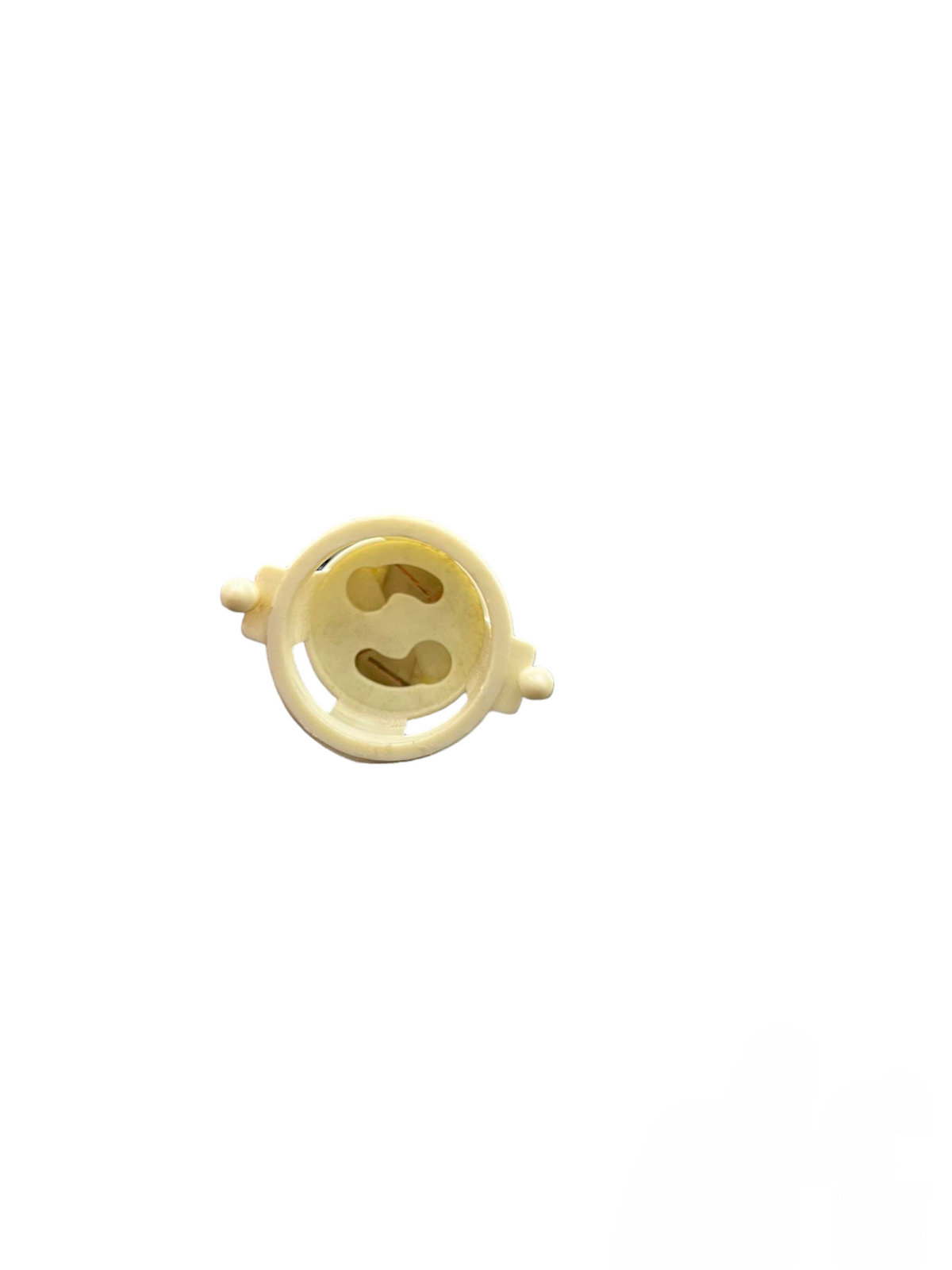 China Starter Holder Flush Type lighting installation accessory in beige plastic for secure starter fitting