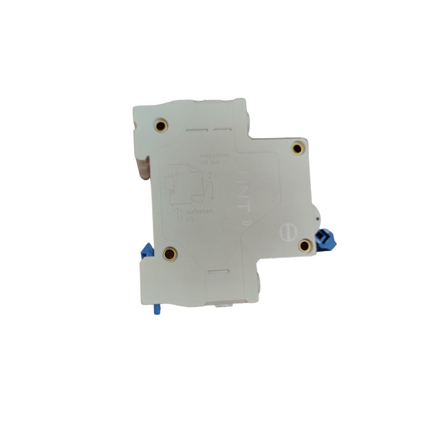 CHINT 32A 2Pole Miniature Circuit Breaker 4.5 KAIC 220V white electrical component with blue toggle