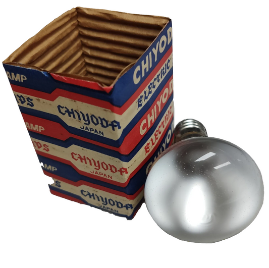 Chiyoda 40W 240V E17 Reflector Bulb Spot incandescent bulb with vintage packaging box