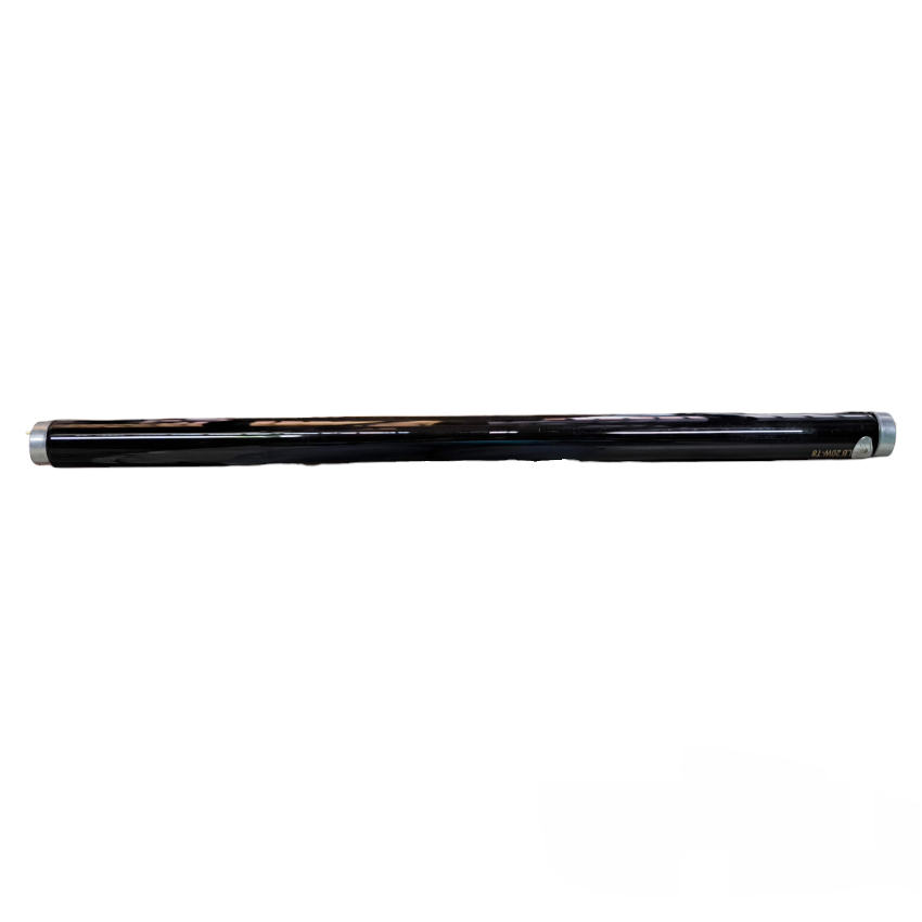 Crompton 18W T-8 Black Light Fluorescent Tube long black glass tube for UV lighting applications