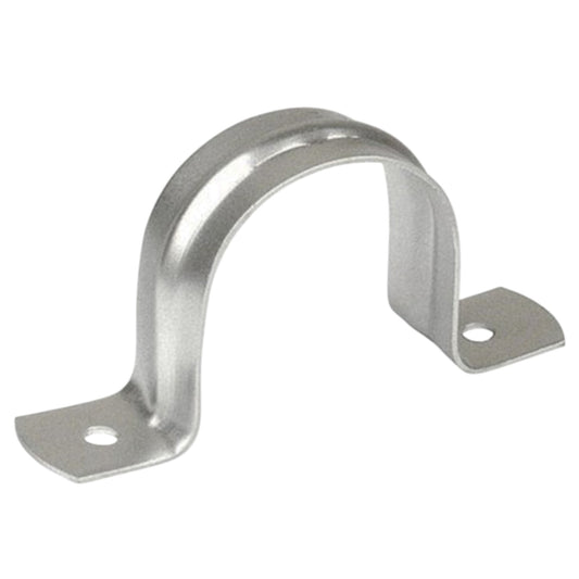 Durable metal Conduit Clamp 2 Holes 20mm designed for secure electrical conduit mounting