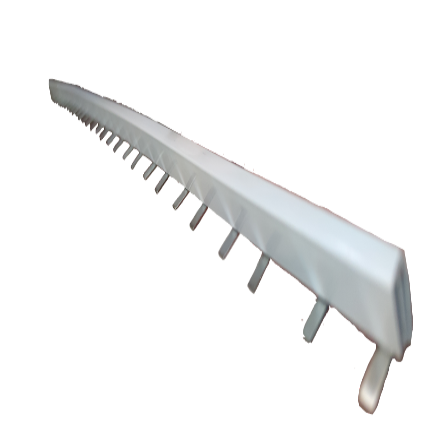 Grippes Bus Bar 2P for 2Pole 3 Module electrical circuitry part in white plastic casing
