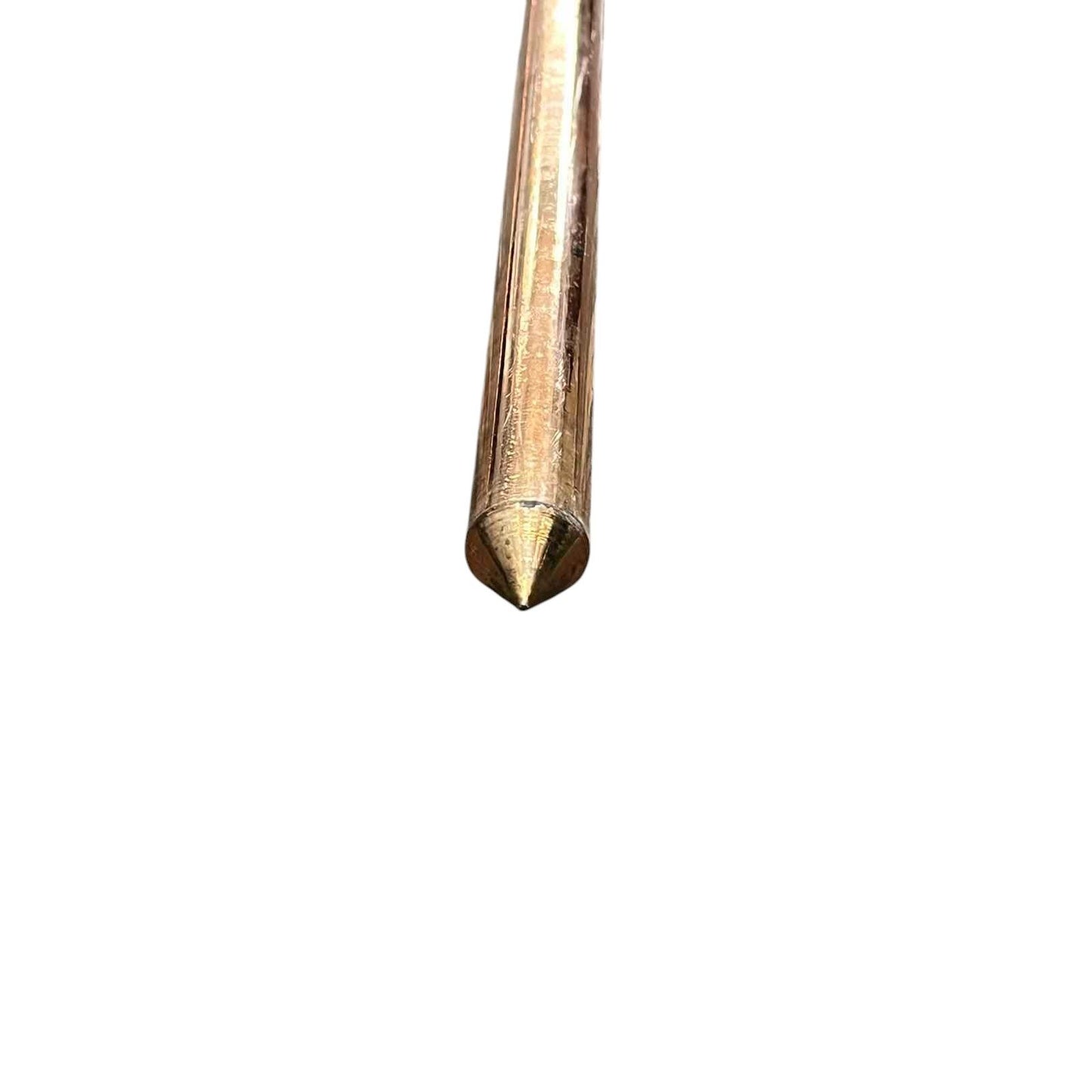 1 inch ground rod 10 feet copper grounding rod with pointed tip from China for electrical safety