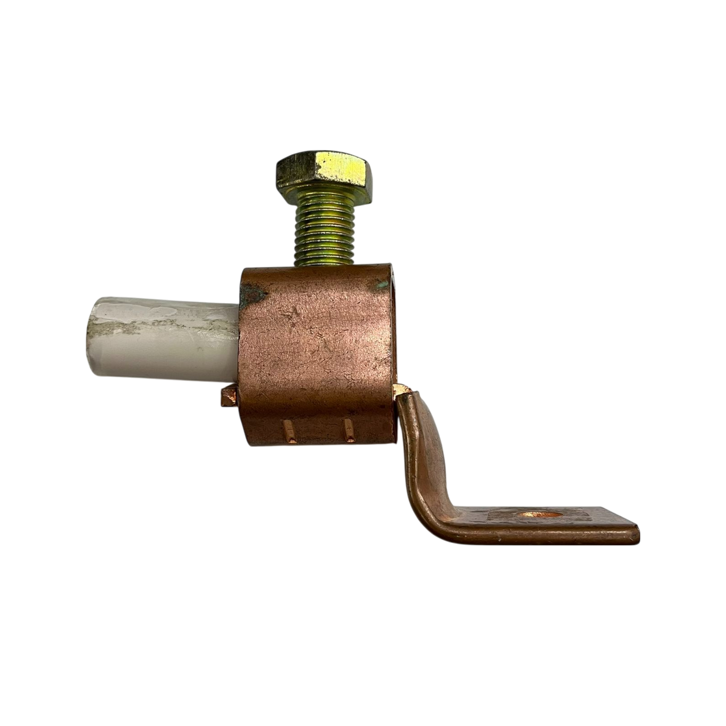 Local electrical solderless terminal lugs 380mm - 500mm copper clamp with bolt and wire connector