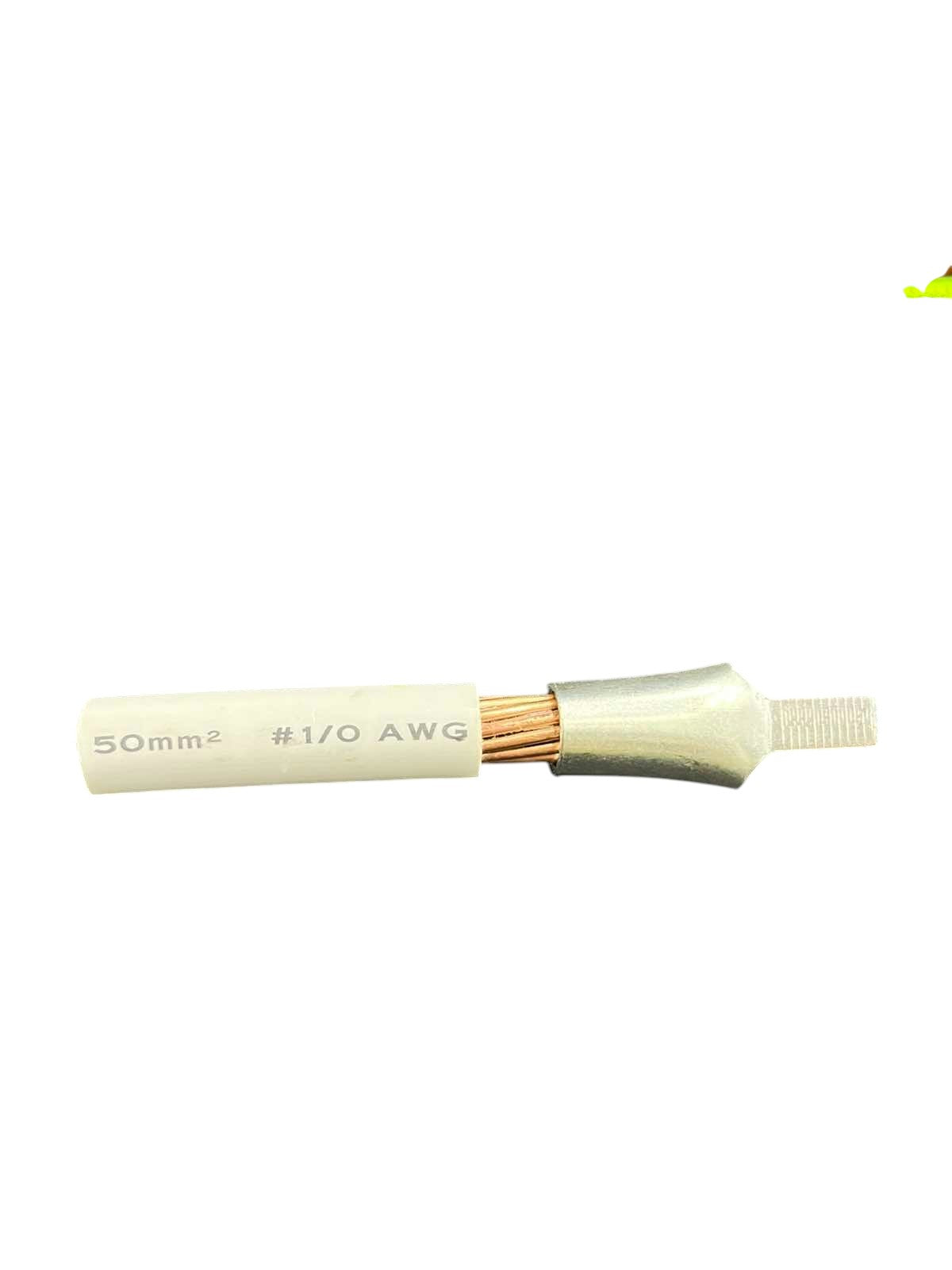 Lugs for Miniature Circuit Breaker C45-50 cable management accessory with copper wire and insulation sleeve