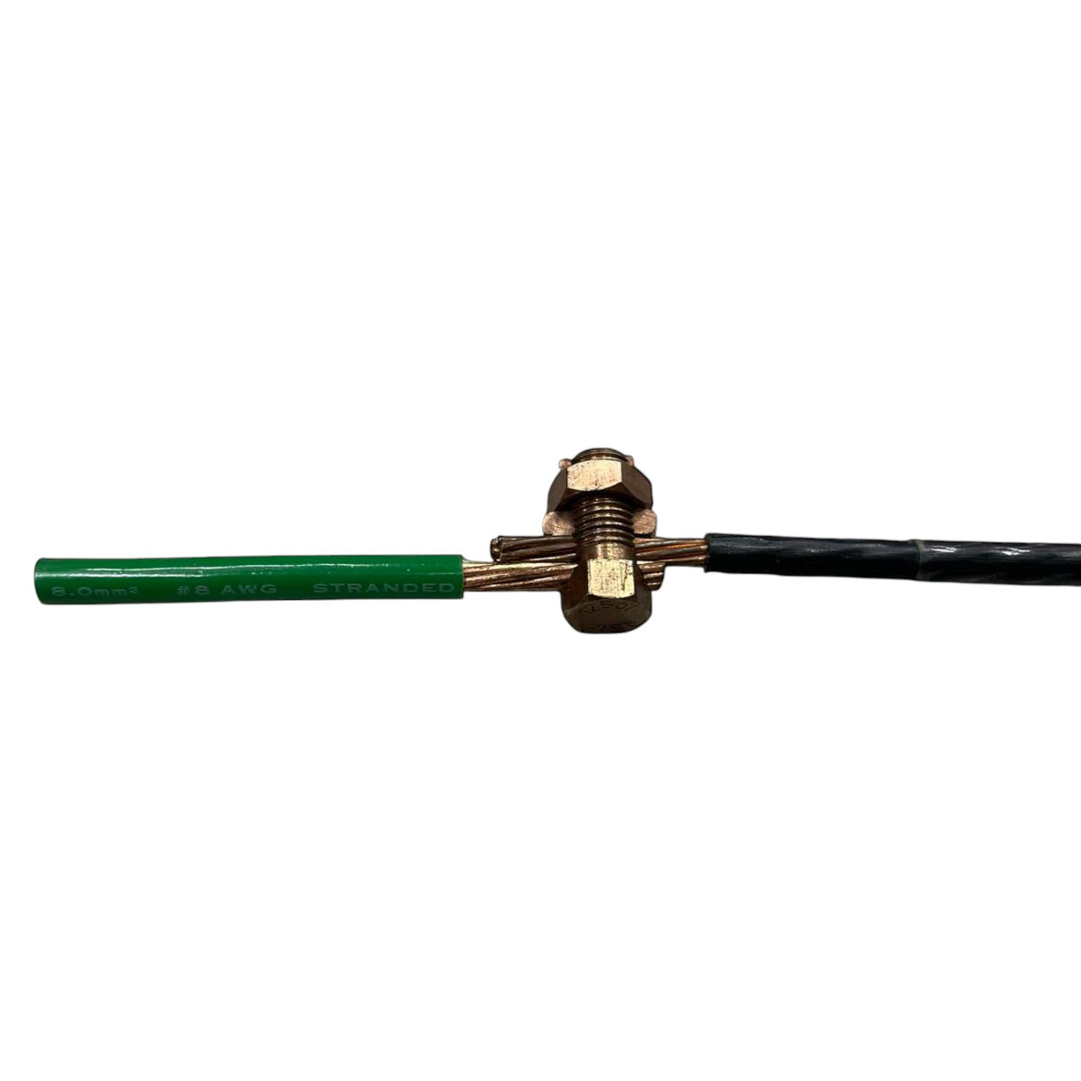 Solderless Connector 1 Bolt For 1.25-8MM Wire Size Copper S-8 AWG 8