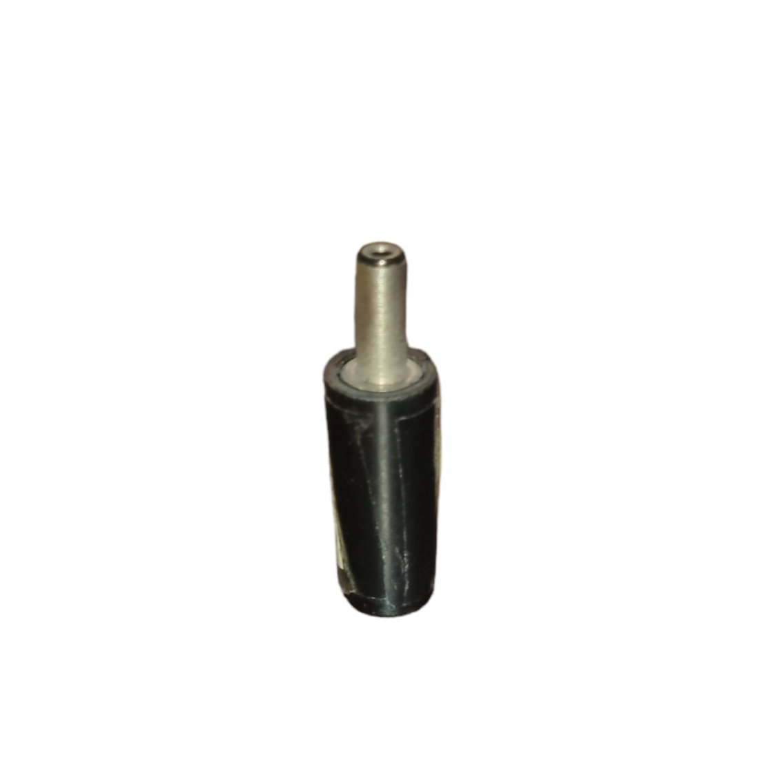 Crown Plug 2.5mm black and silver electrical connector for power points and switches