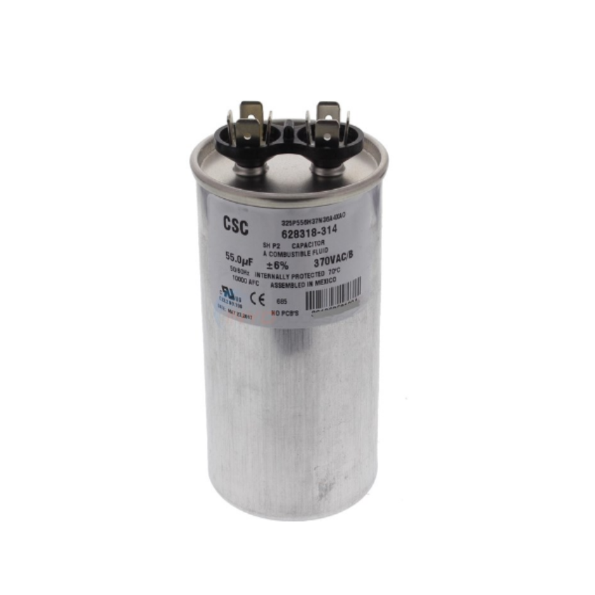 CSC 55uf 370v motor running capacitor for reliable motor performance and energy efficiency