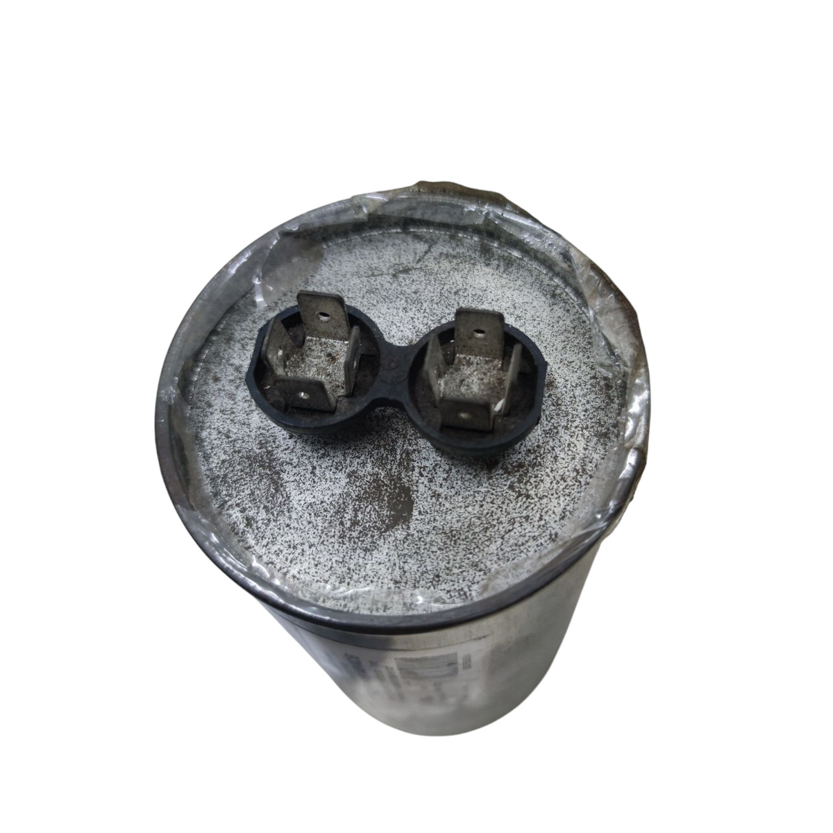 CSC 65uF 440V capacitor with dual terminals for electrical circuitry and parts