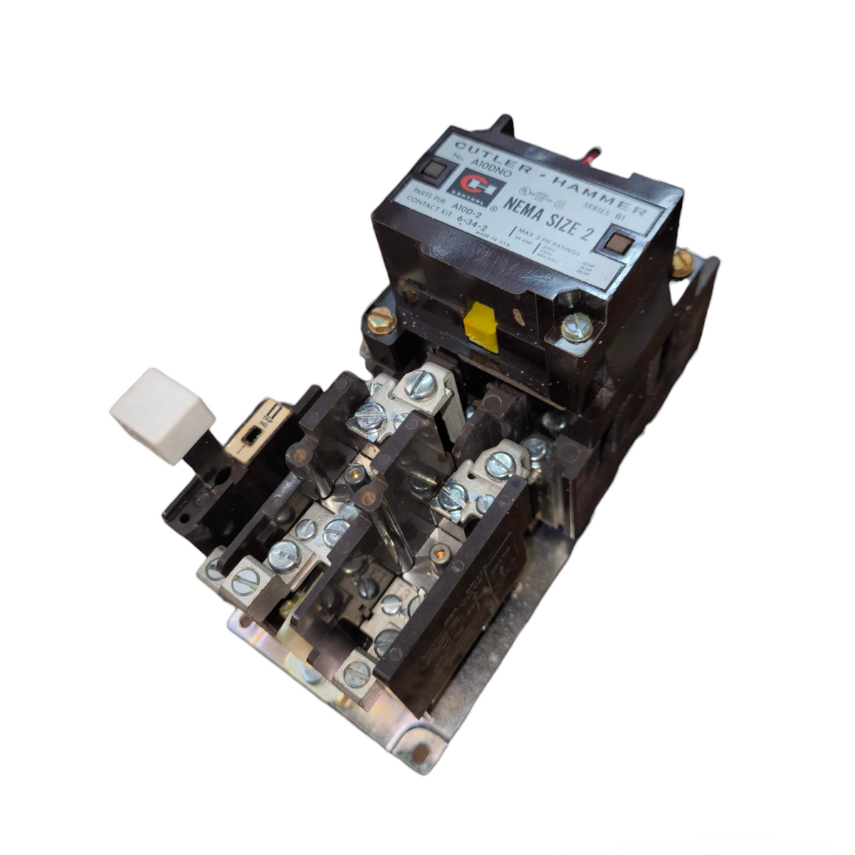 Cutler Hammer Contactor 45A 480V Nema Size 2 electrical switch for power control