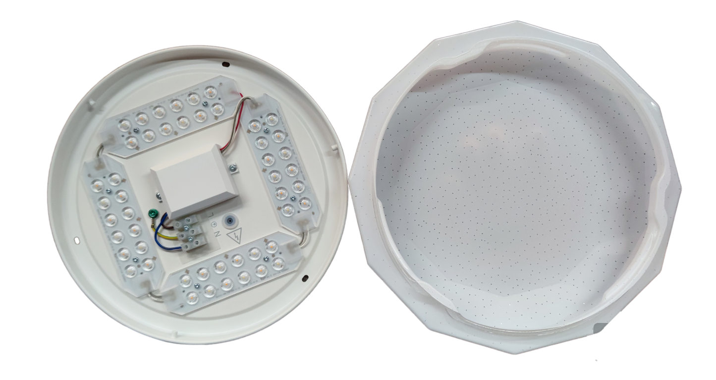 Firefly 18W LED Ceiling Lamp 220V Tri-Color, 18W Tri Color LED Ceiling Lamp ECL918TC