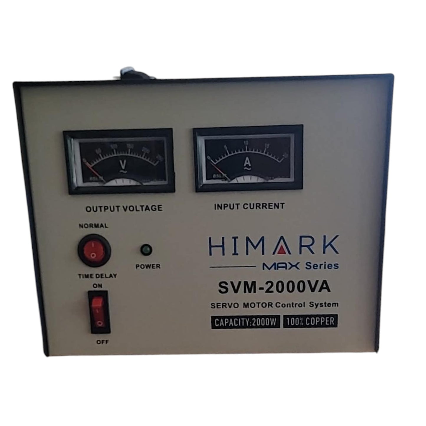 Himark 2000W AVR 4 Universal Socket 3x220V 1x110V Max Series Pure Copper SVM-2000VA