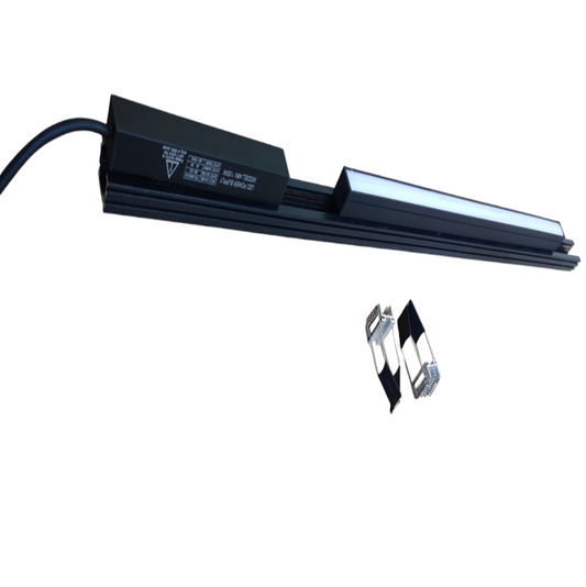 ILLUMIQ TERRA Magnetic Track Light 1 Meter 26mm with 1Pc 24W LED Flood Track Light 220V Warm White 3000K