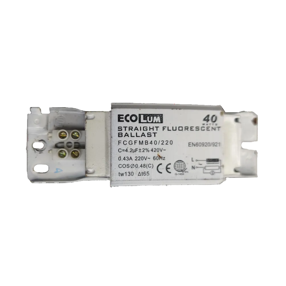 Ecolum Magnetic Ballast, 36W Magnetic Ballast, 1x40W, 1x36W 1 or 1x20W 1X18W Magnetic Ballast 220V Fluorescent Ballast