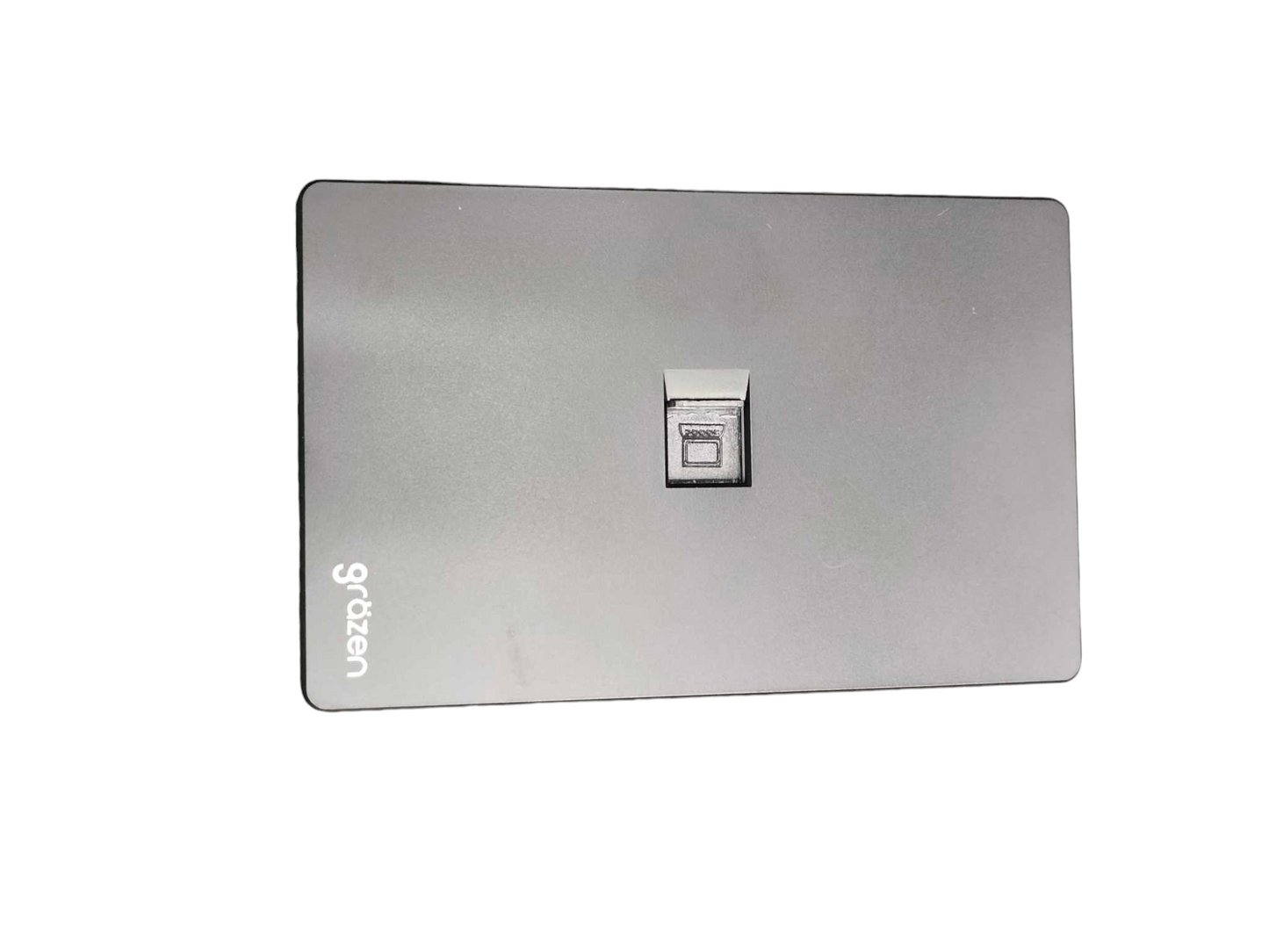 Grazen 1 Gang LAN Outlet with Plate Cover CAT5e Data Outlet Available in Black, White, Grey and White GW-017