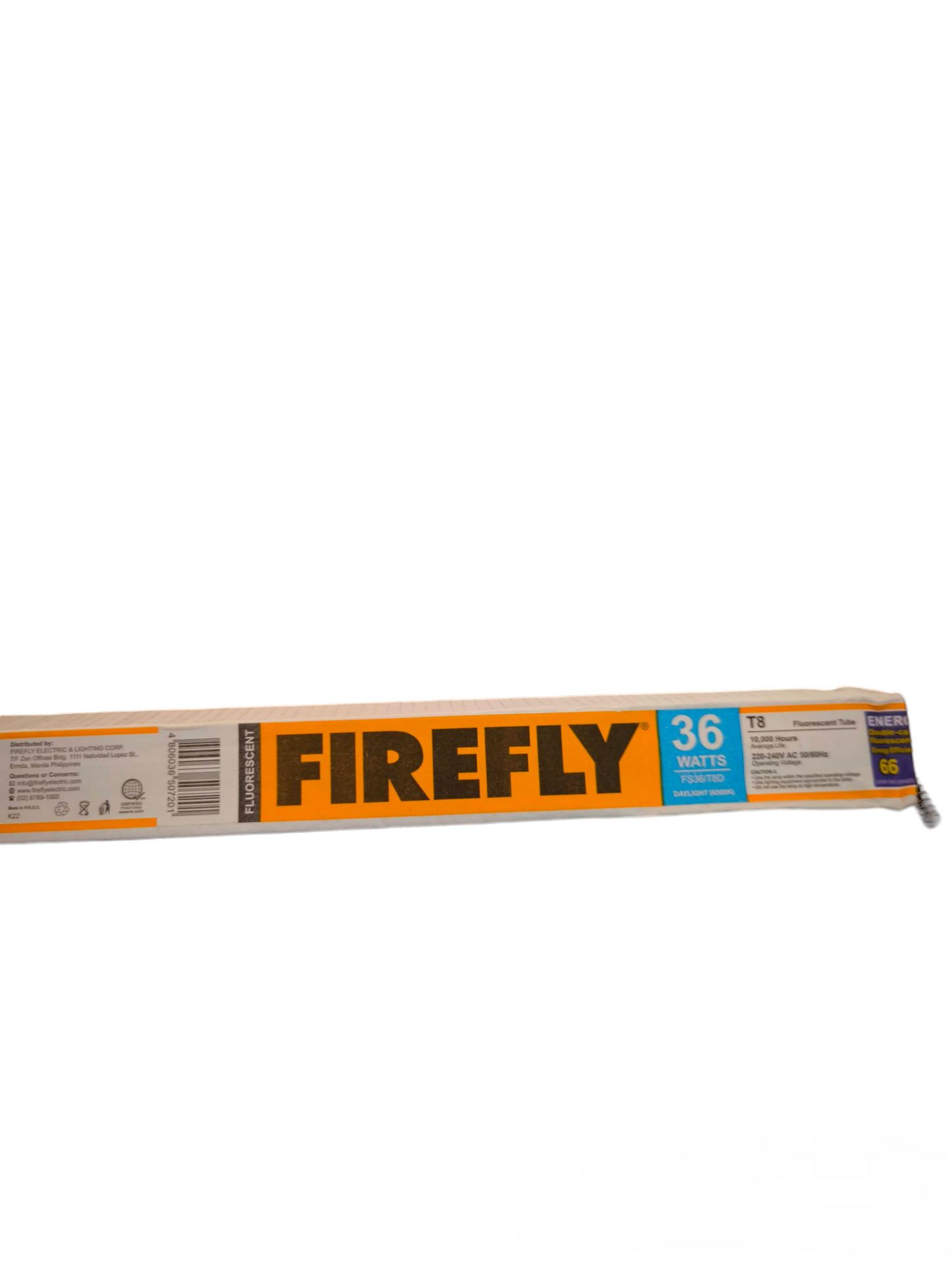 Firefly 36W T8 Fluorescent Tube 6500K Daylight (2Pcs)
