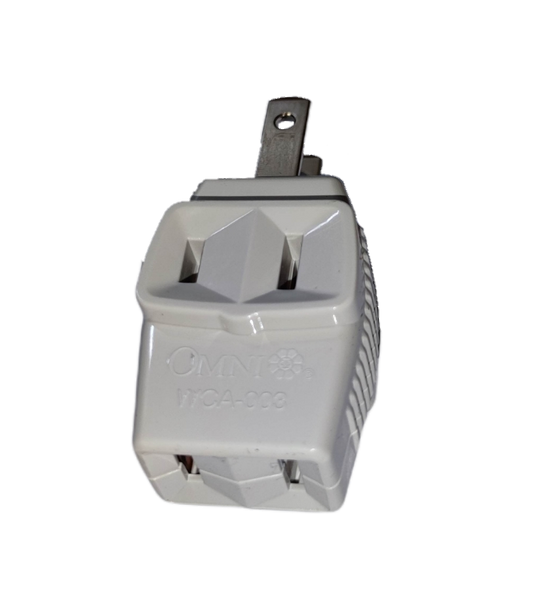Omni Triple Top Adaptor 10A 250V WCA-003 , Cube Tap 10A 250V, 3 Gang Adaptor 10A 250V