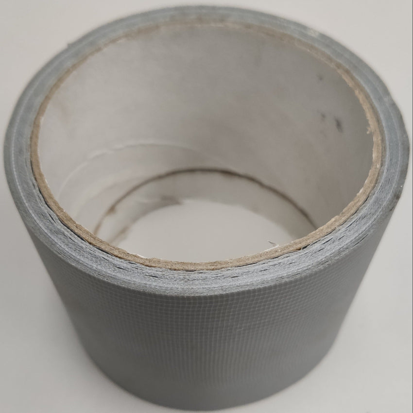 Gray roll of Duct Tape 3 Inch 74mm for heavy-duty sealing and repair tasks