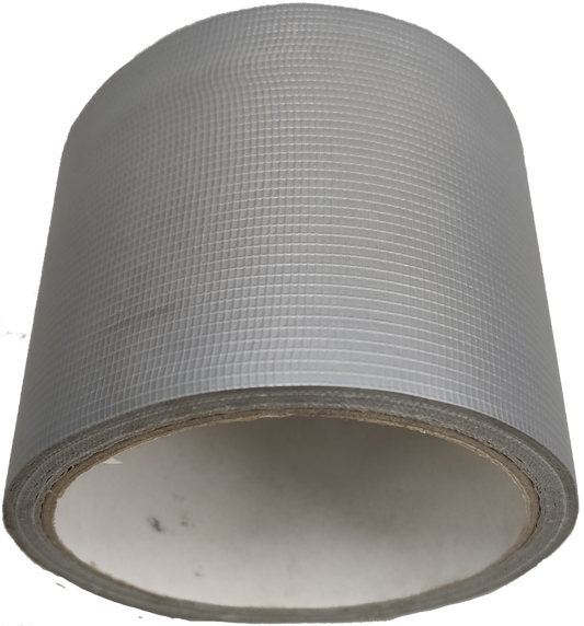 Grippes gray Duct Tape 3 Inch 74mm roll with strong adhesive for sealing and repairing