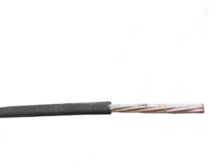THHN AWG12 Black Stranded Electrical Wire by Duraflex for durable and versatile electrical applications
