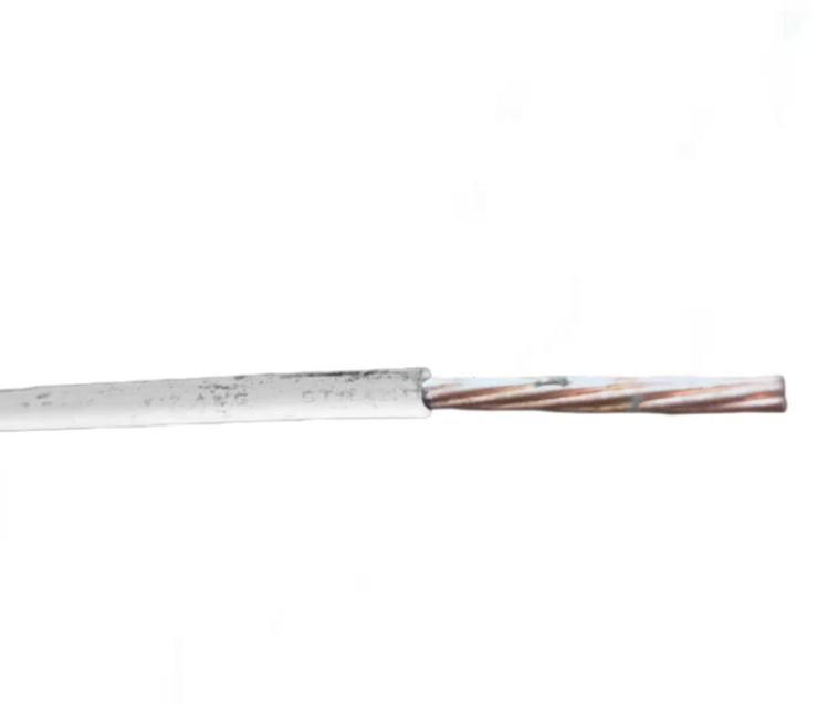 Duraflex THWN AWG 12 White Stranded Electrical Wire for reliable electrical installations