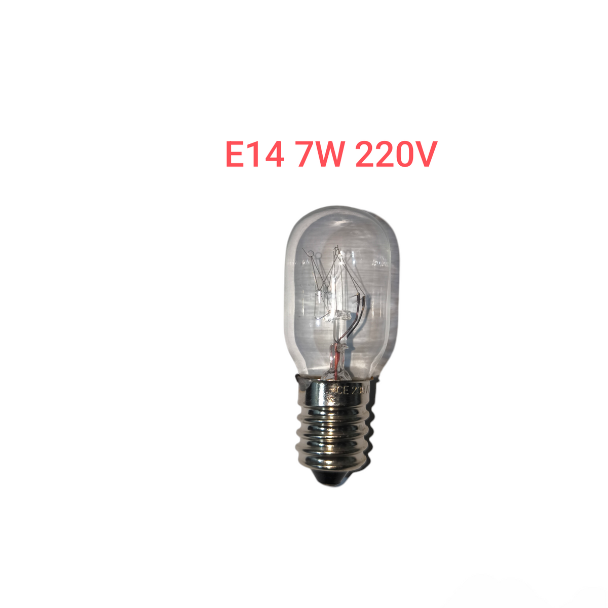 Denko E14 7W machine bulb incandescent small clear glass light bulb
