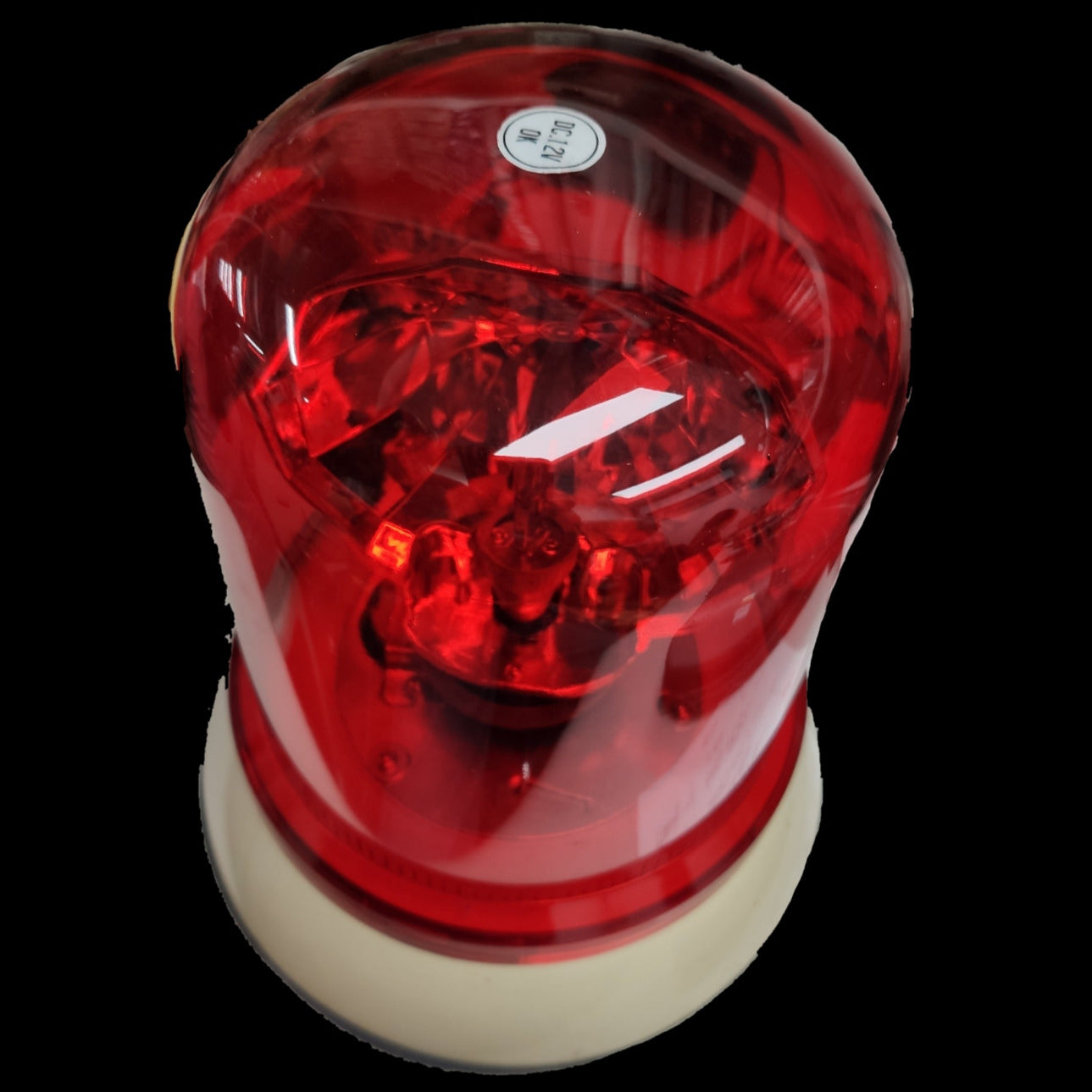 Revolving Lights Red 220V AC 55W Big, Warning Light 220V Emergency Light