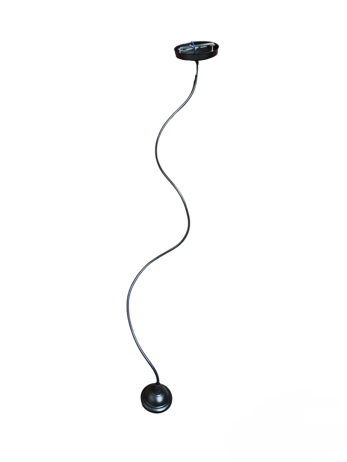 Biglite E27 hanging socket with long black wire and ceiling mount for lighting fixtures
