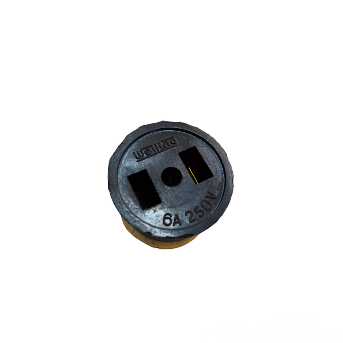 Welling E27 to flat pin adapter 250V black electrical socket connector for wiring