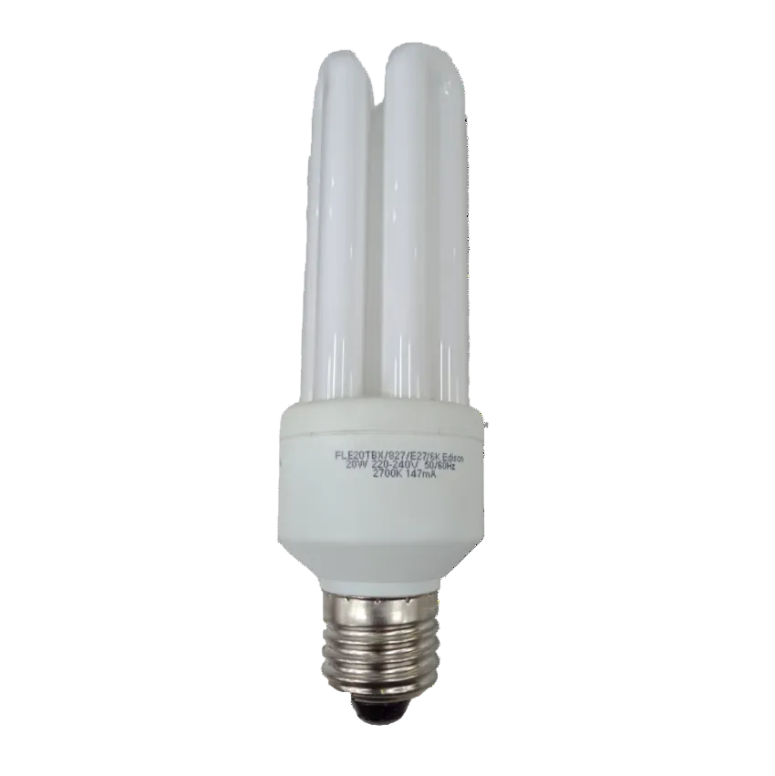 GE 20W CFL E27 220V 3U Economizer Warm White