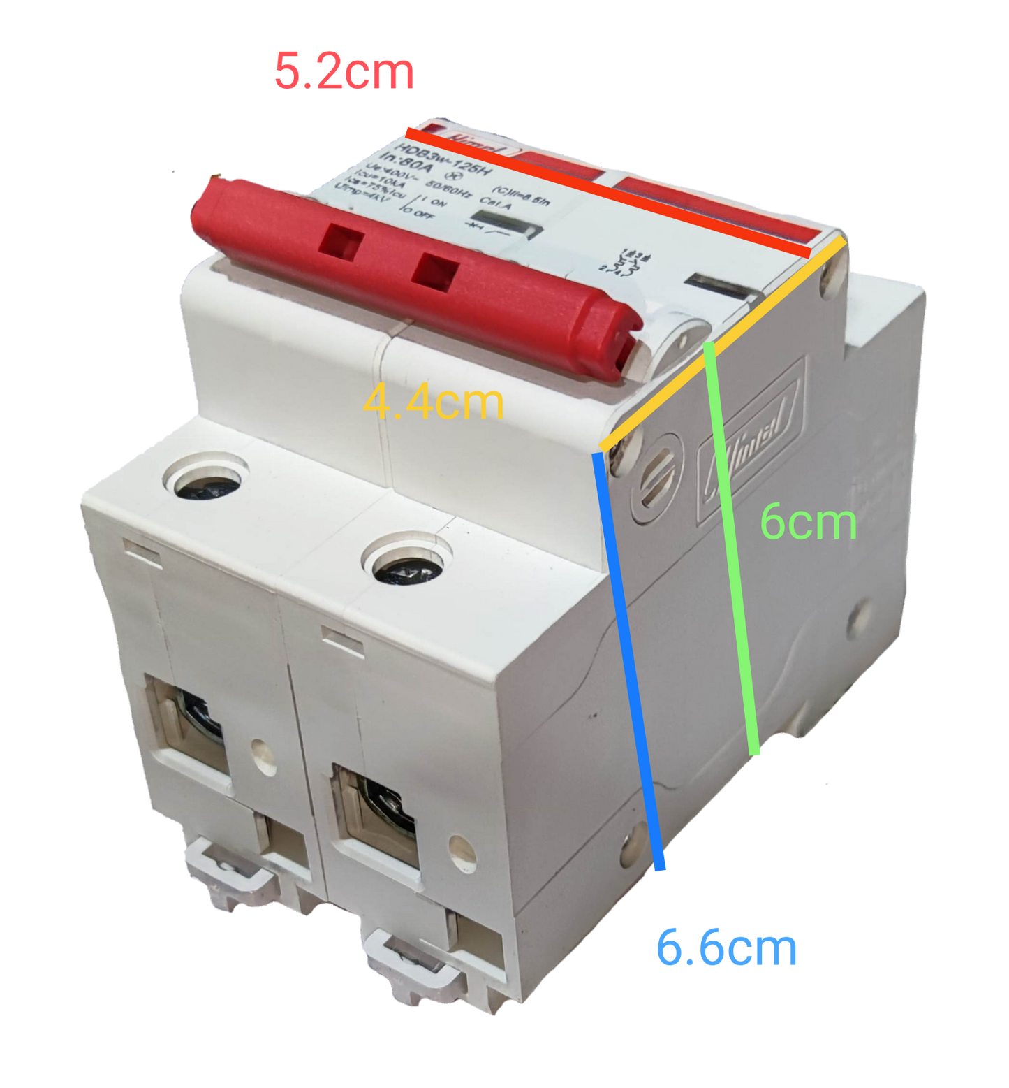 Himel 63A 3 Pole Miniature Circuit Breaker 6 KAIC, 63A 3P 220V Miniature Circuit Breaker