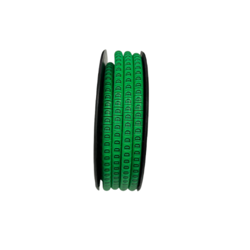 Grippes EC-1 cable identification markers on a roll for organized cable management