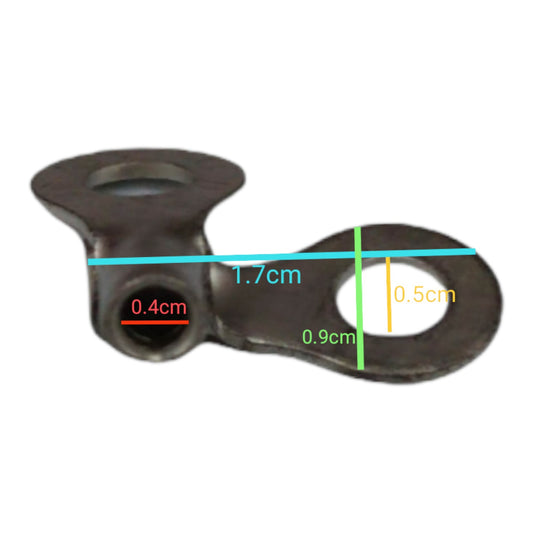 Local Terminal Lugs Ring Type Without Insulation 3.5mm (10Pcs + 10Pcs Free) , Ring Terminal Lugs, Round Terminal Lugs