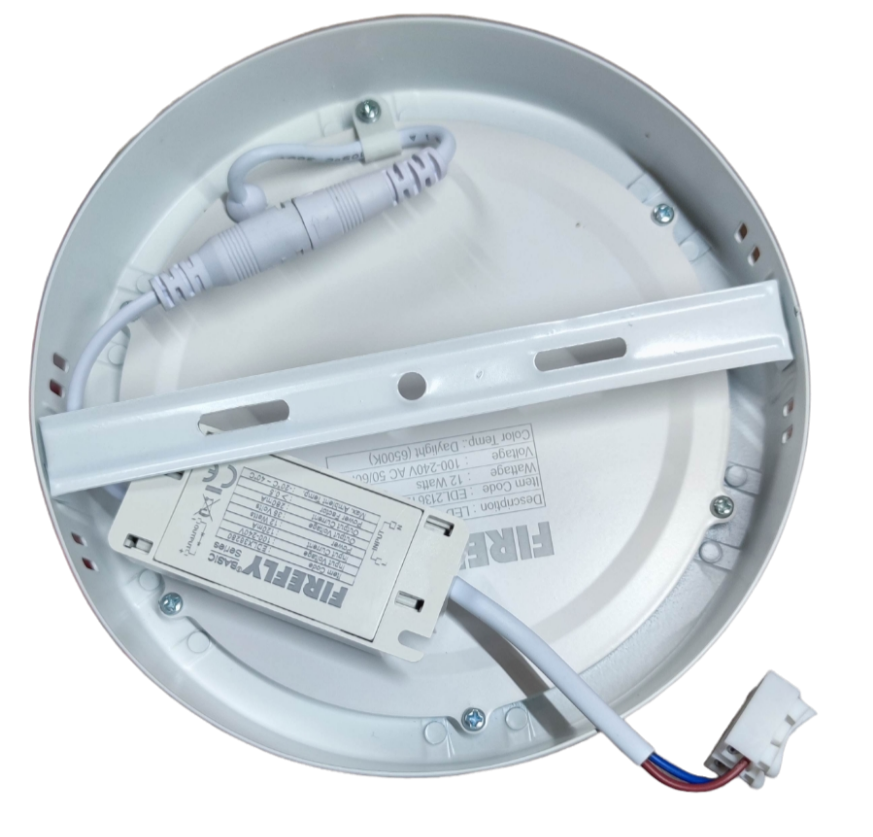 Firefly 12W LED Surface Downlight Round Daylight 220V, 167mm Diameter 6.5 inches Surface Type LED Downlight