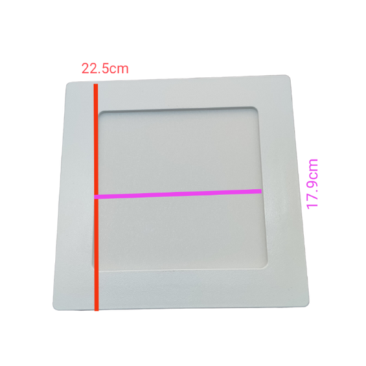 Ecolum 8 inch LED downlight daylight 6500K 18W with a sleek design for modern lighting solutions
