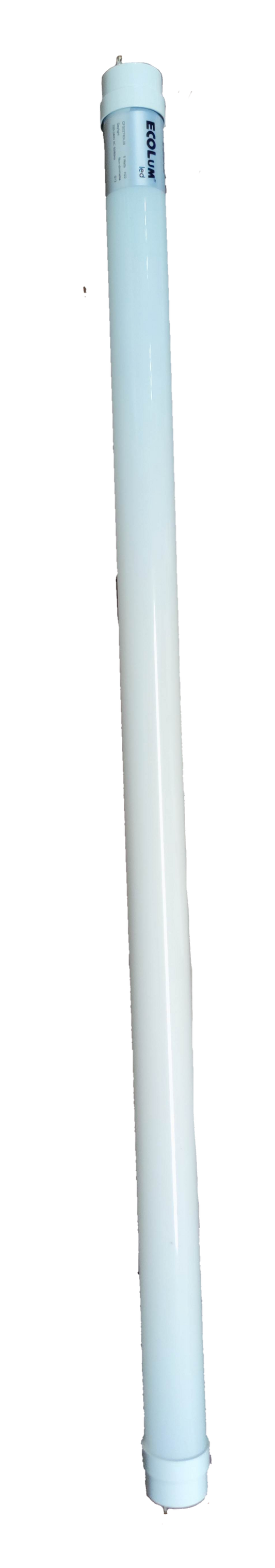 Ecolum 9W LED tube daylight bulb providing bright and energy-efficient lighting