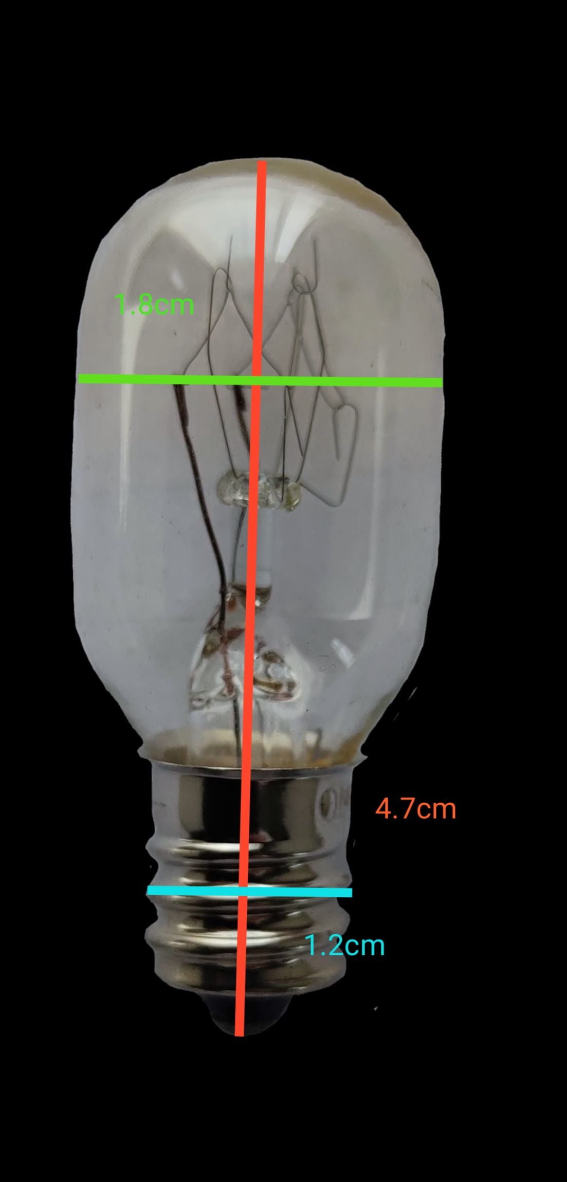 Omni Refrigeration Bulb 10W E12 220V 3pcs Machine Bulb E-12 10W 220V Ref Bulb E-12 10W 220V CRF-10W-E12 CRF10WE12