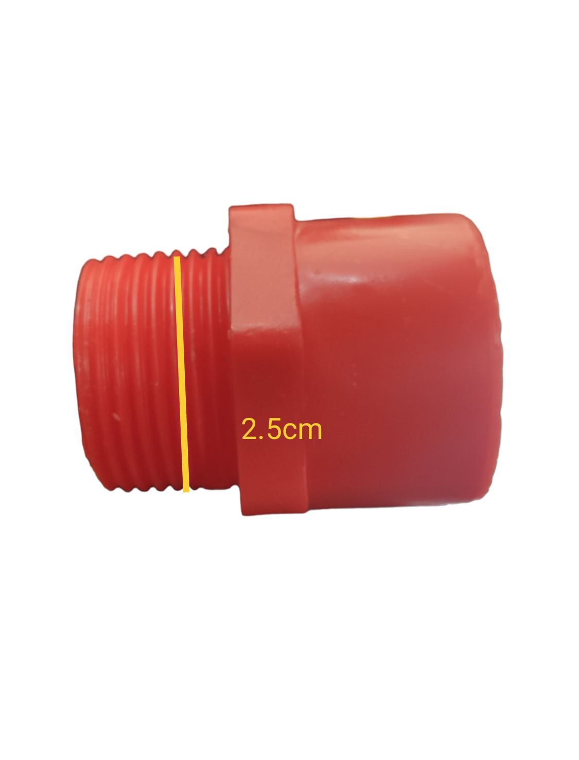 PVC Male Adaptor Available in 1/2", 3/4", 1", 1 1/4", 1 1/2" , 2" 3" 4" For Electrical PVC Conduits