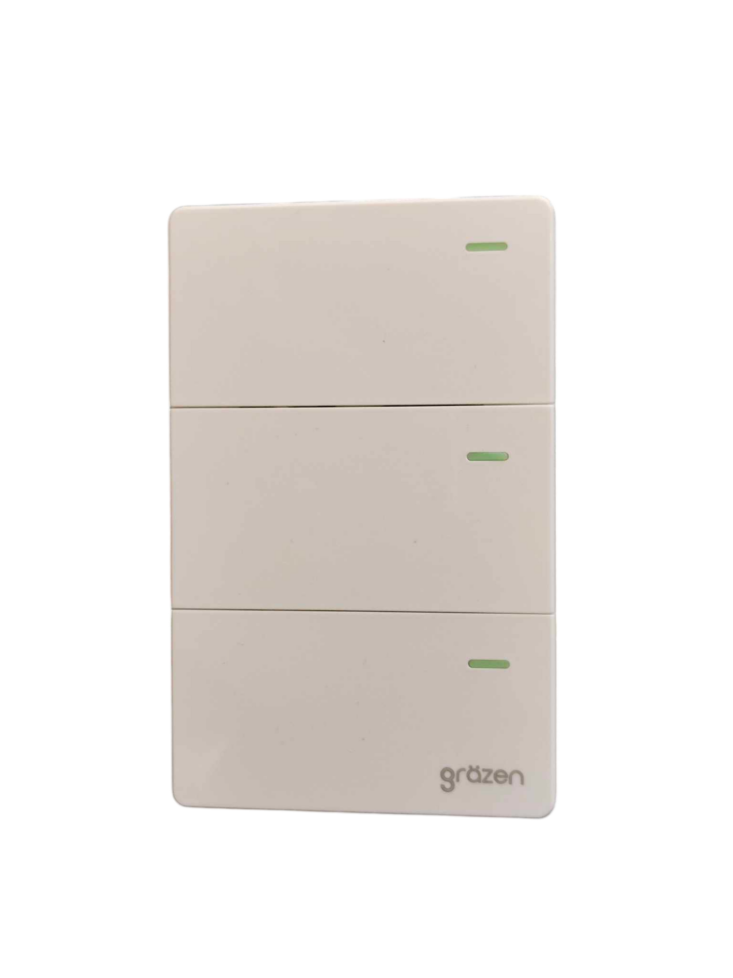Grazen 3 Gang 1 Way Switch 16A 220V GW-005 Available Black , White, Grey and White