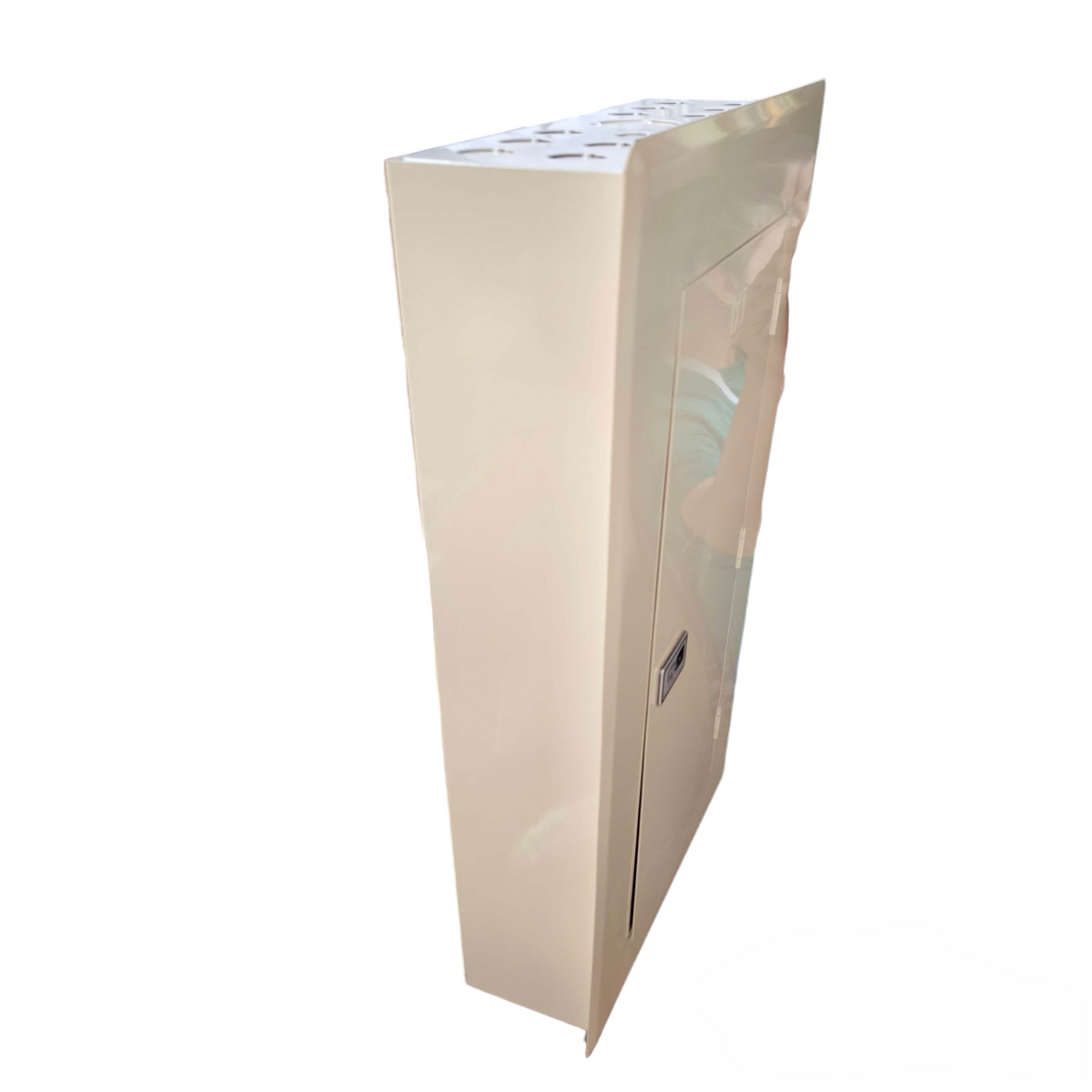 Koten beige electrical panel cabinet side view with latch for residential use Panel Board 225A 2 Pole Main 14 Branches .