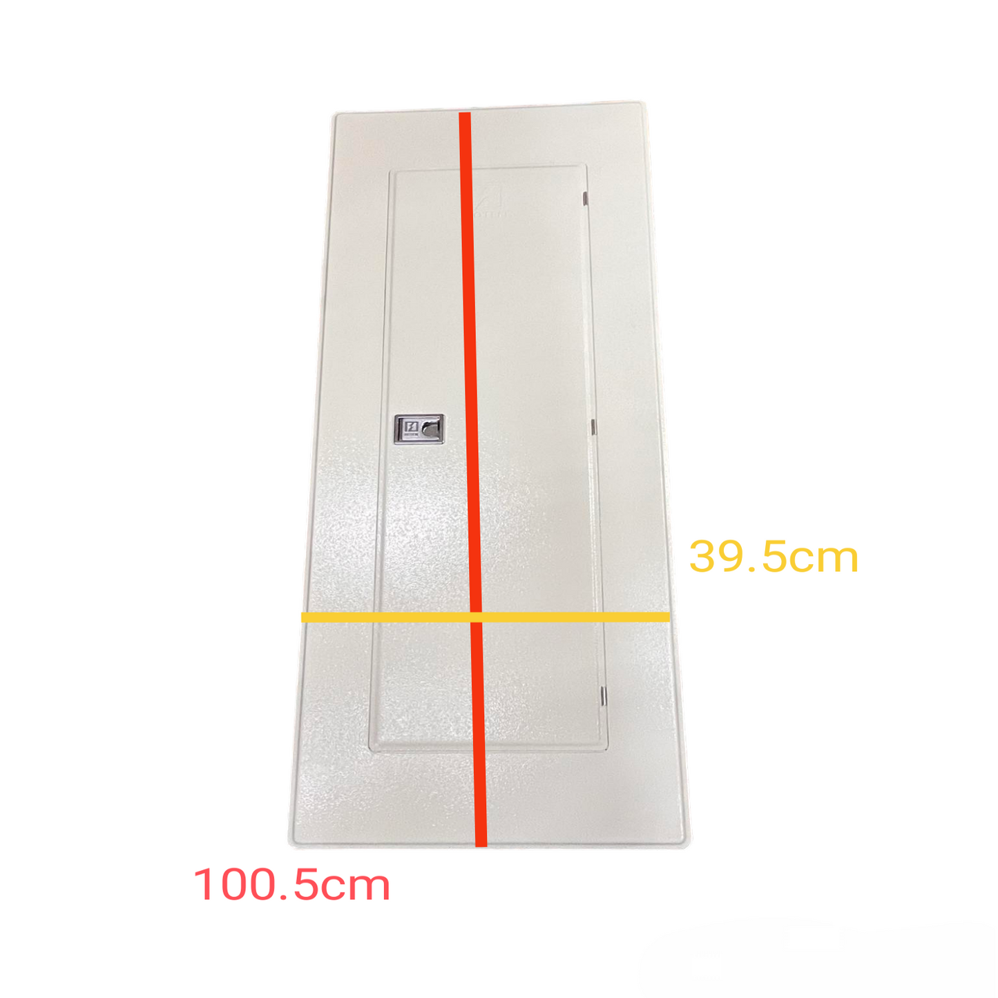 Koten white metal electrical enclosure panel door with dimensions 100.5cm by 39.5cm, 200A Panel Board 20 Branches 2P Bolt on