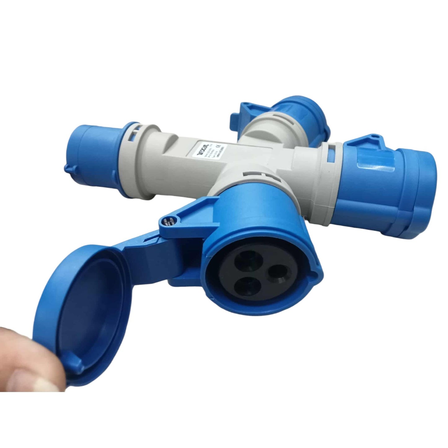 Wixim 16A Industrial Connector Splitter Electx Electrical Supply for safe power distribution