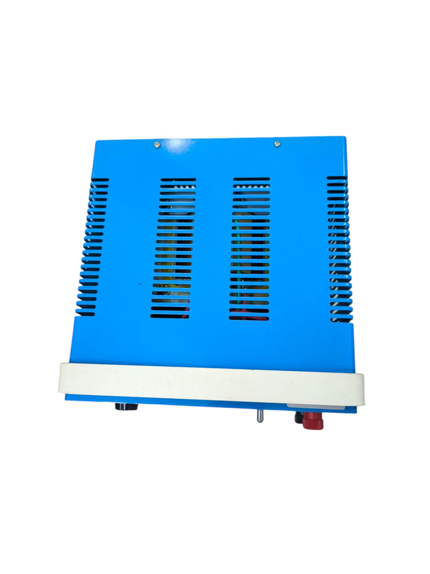 Dectron 400W Inverter and Battery Charger blue metal casing with ventilation slots
