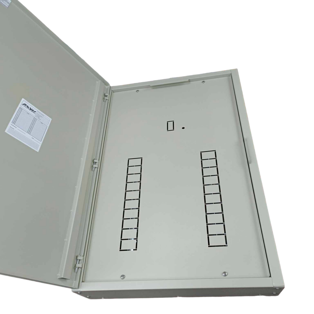 Schneider Royu EZC250H 3 Pole Main and 20 Branches electrical distribution box with open door