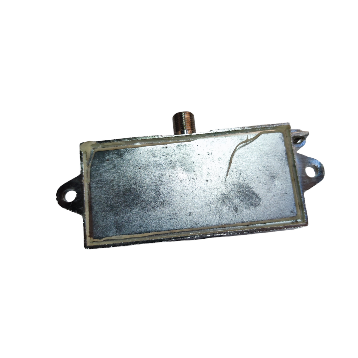 F type coaxial splitter 1 in 6 out for distributing signal to multiple devices