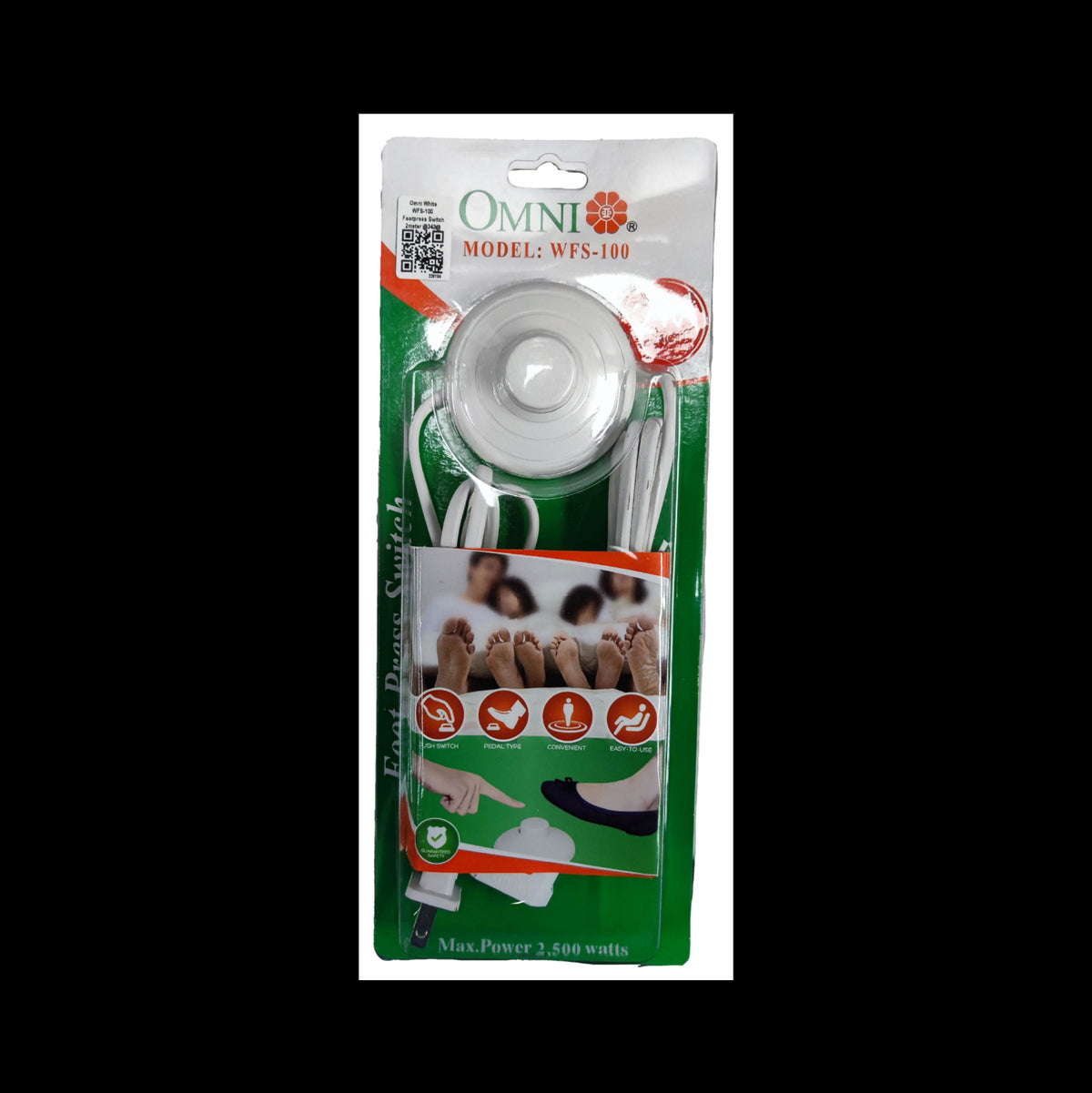 Omni Foot Press Switch 10A 250V WFS-100
