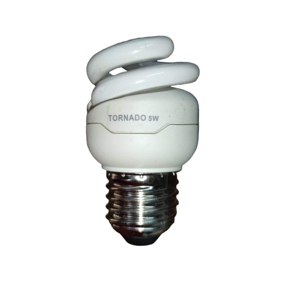 Philips 5W CFL E27 220V Spiral Tornado Daylight