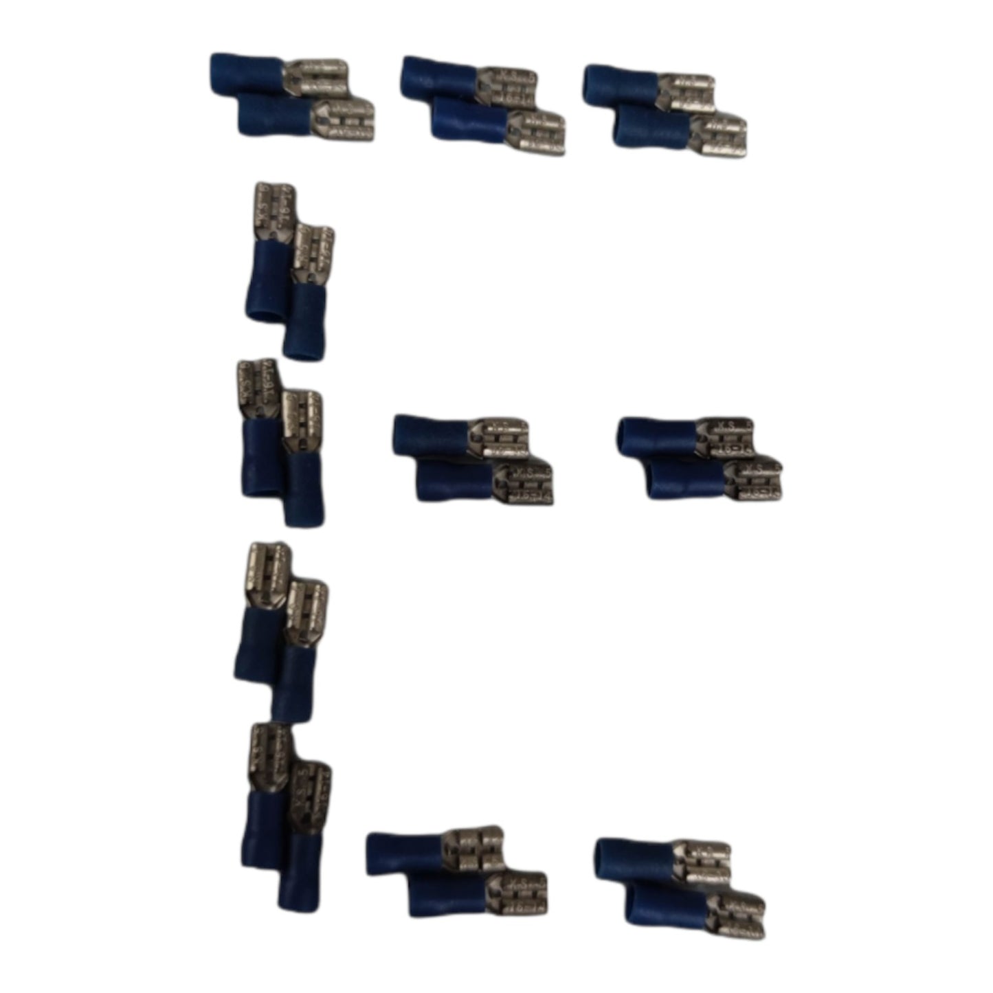 Local Terminal Lugs Connector Type for 3.5mm Wire 6mm with Insulation Head Male and Female, Spade Connector 6mm Male and Female, Terminal Spade Connector, Spade Terminal