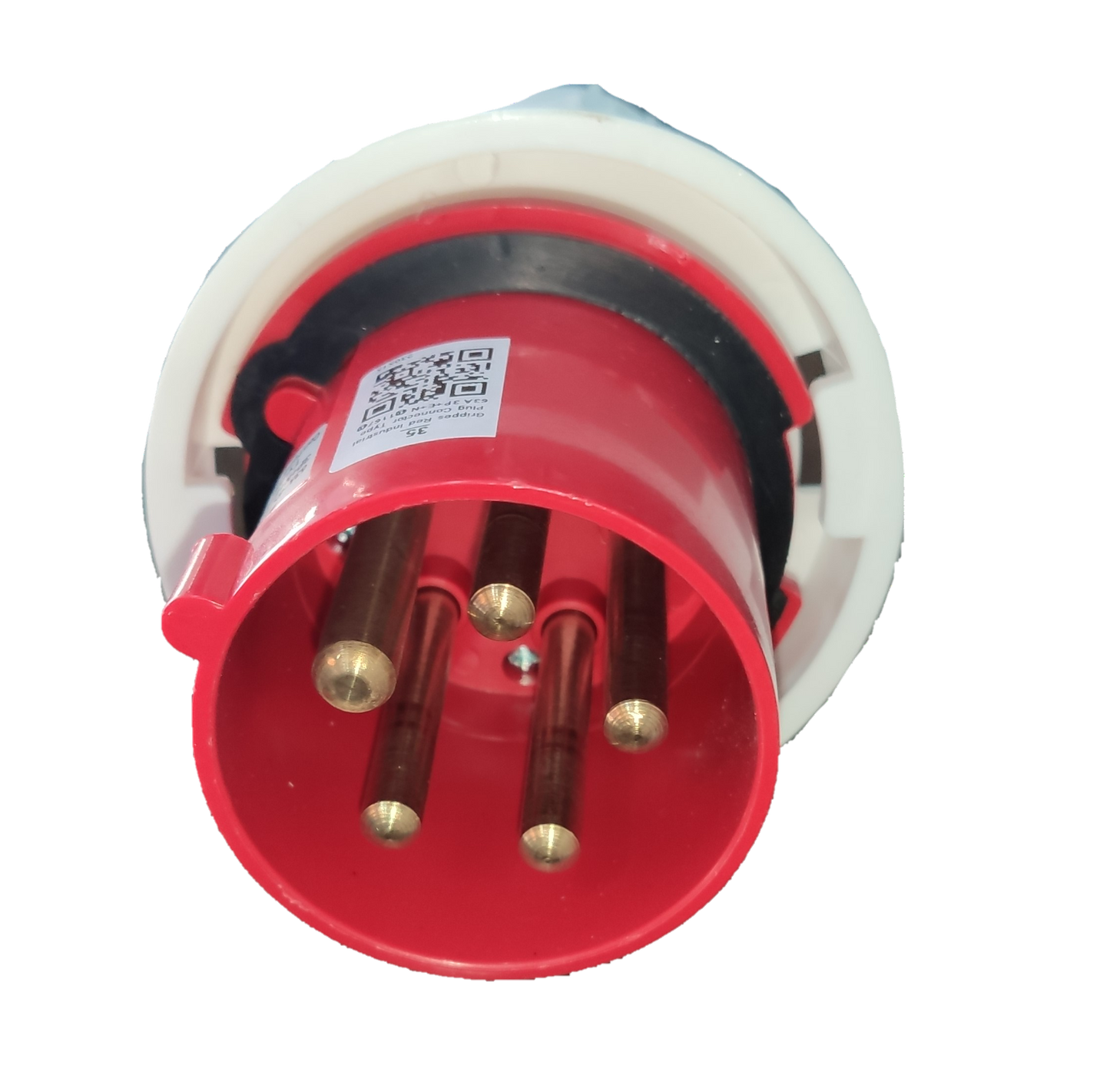 Grippes 63A 3P+E+N Industrial Plug Cord Connector 6h 220V IP 67 IEC309-2 #35