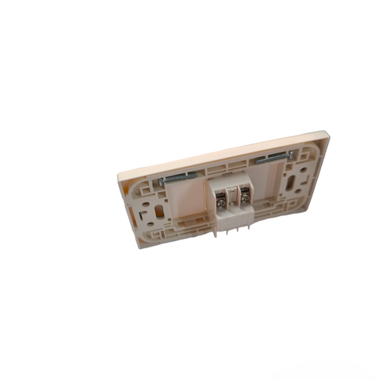 Omni 1 Gang Telephone Outlet with Plate Cover WWP-110+WWT-302
